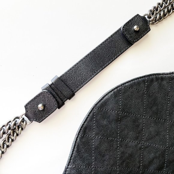 Chanel Caviar Quilted Foldover Shoulder Bag - Picture 6 of 11